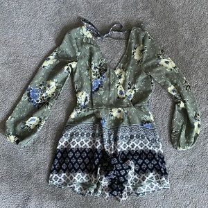 Floral Romper